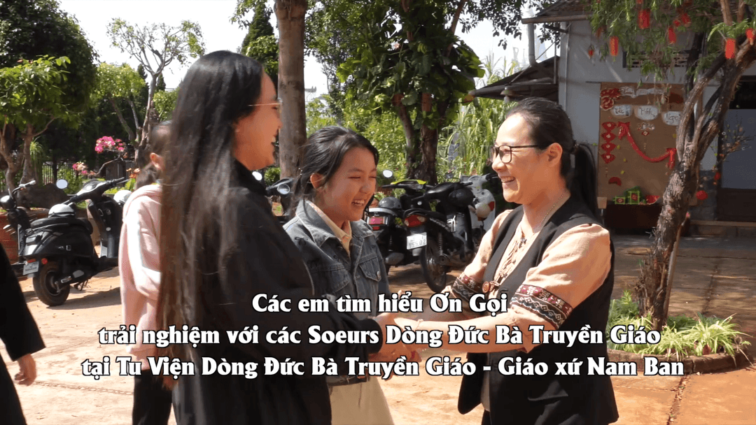 MỘT NGÀY TRẢI NGHIỆM TRONG TU VIỆN ĐỨC BÀ TRUYỀN GIÁO - CỘNG ĐOÀN NAM BAN