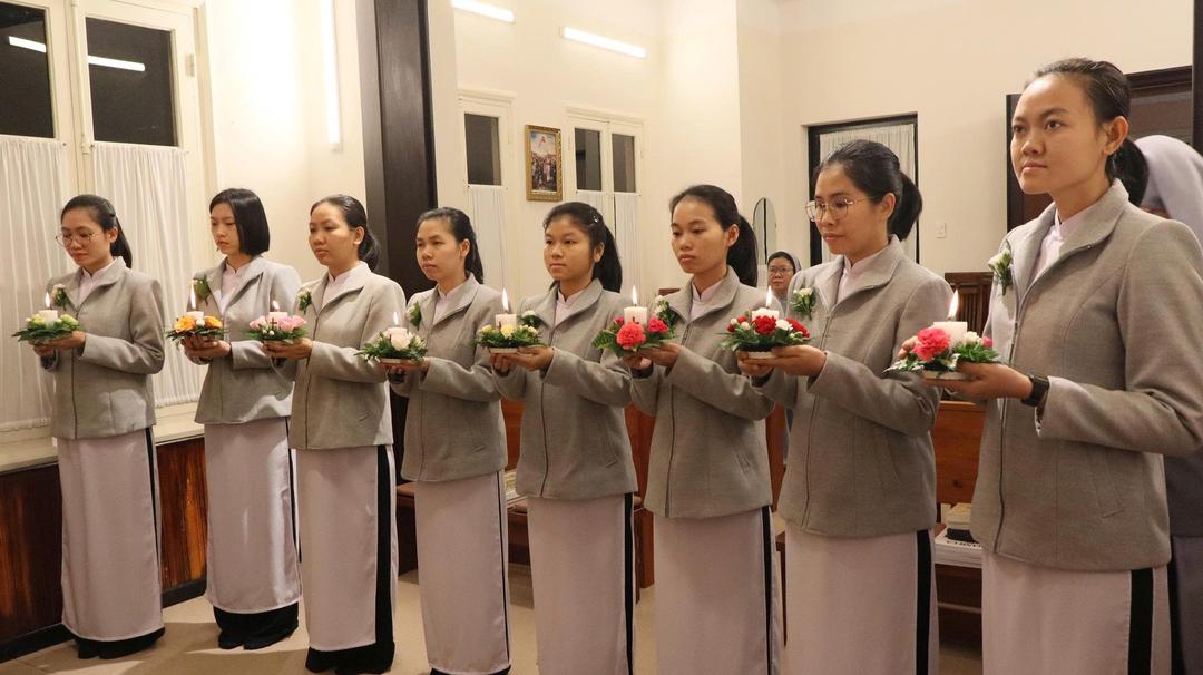 HỒNG ÂN GIA NHẬP CHUẨN VIỆN (TIỀN TẬP VIỆN) DÒNG ĐỨC BÀ TRUYỀN GIÁO 22/07/2026