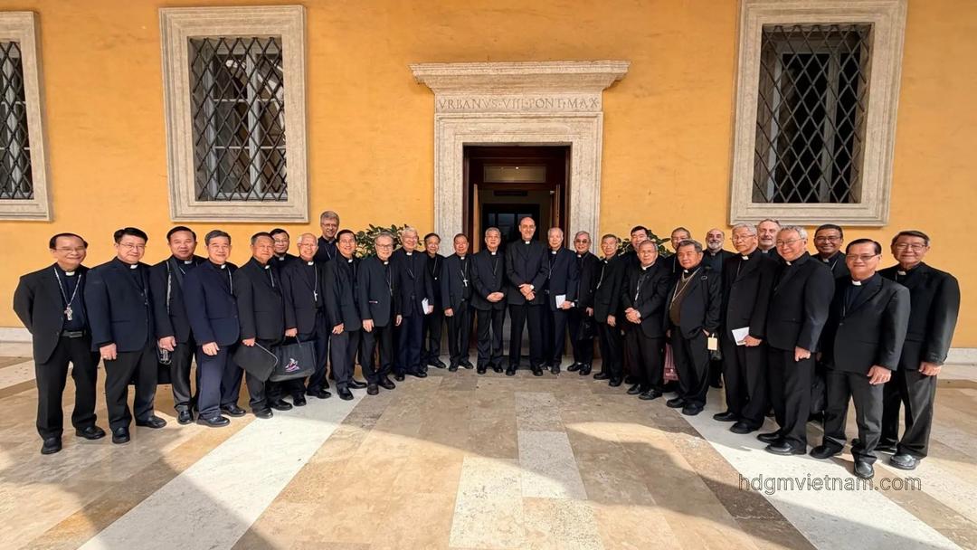 HÀNH TRÌNH HIỆP THÔNG AD LIMINA 2026 CỦA HỘI ĐỒNG GIÁM MỤC VIỆT NAM - NGÀY I