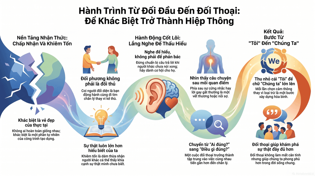TỪ PHÂN CỰC ĐẾN HIỆP THÔNG - PHẦN III: TỪ ĐỐI ĐẦU ĐẾN ĐỐI THOẠI
