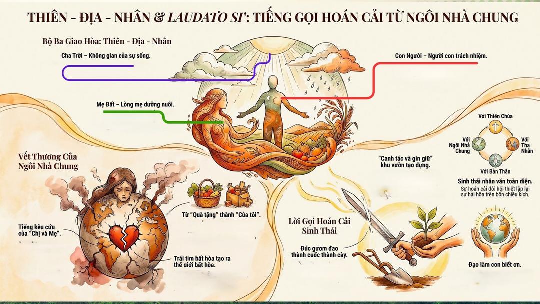 THIÊN THỜI - ĐỊA LỢI - NHÂN HÒA