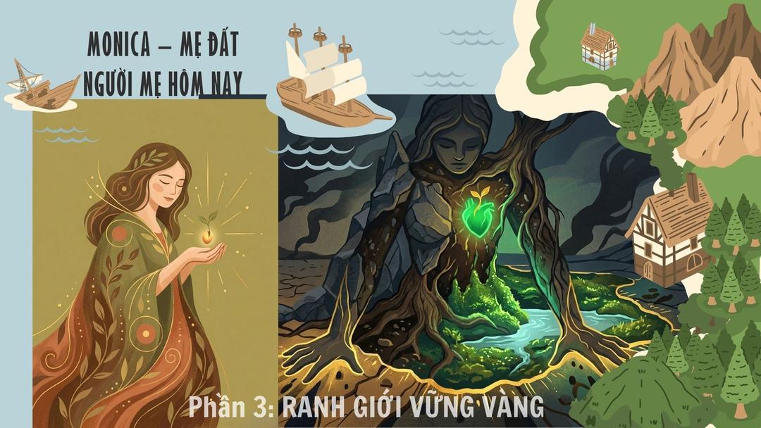 MONICA – MẸ ĐẤT – NGƯỜI MẸ HÔM NAY Phần 3: RANH GIỚI VỮNG VÀNG