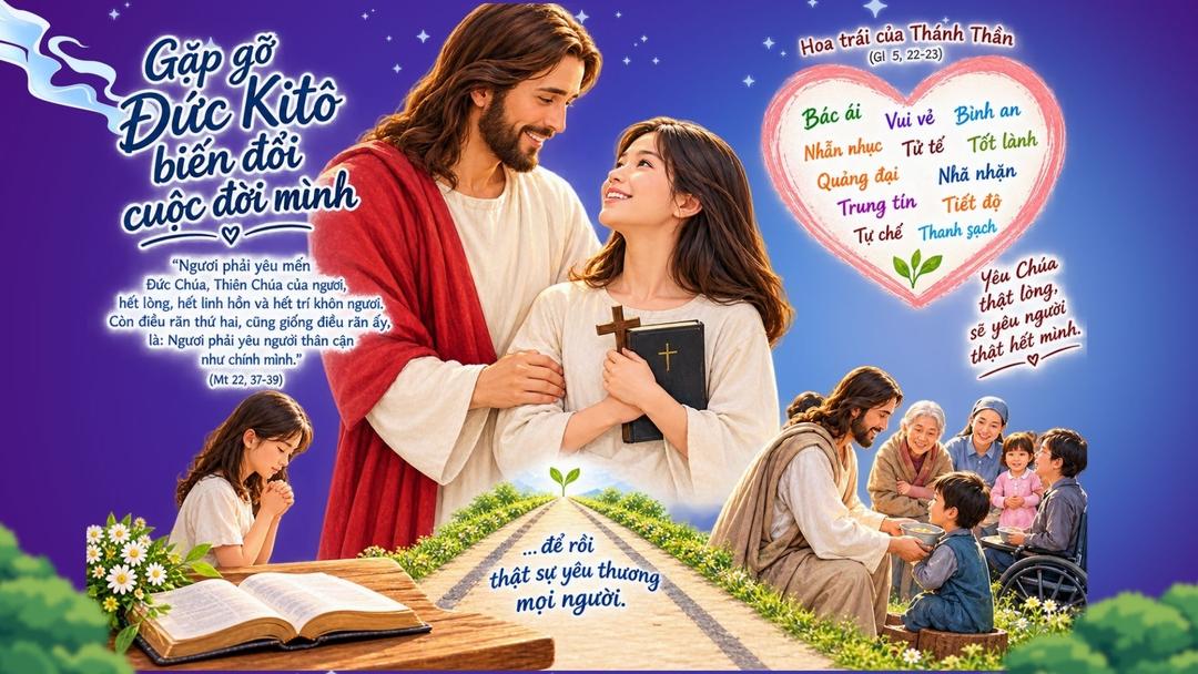GẶP GỠ ĐỨC KITÔ BIẾN ĐỔI CUỘC ĐỜI MÌNH