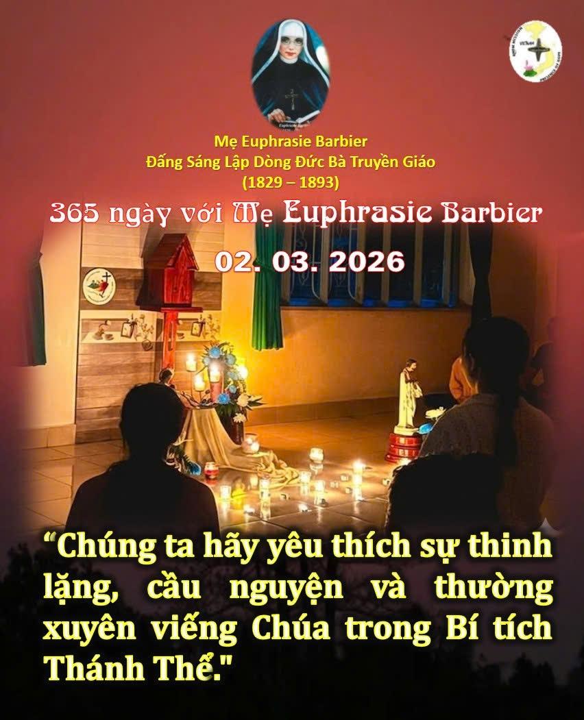 LỜI MẸ LẬP DÒNG ĐỨC BÀ TRUYỀN GIÁO 02-03