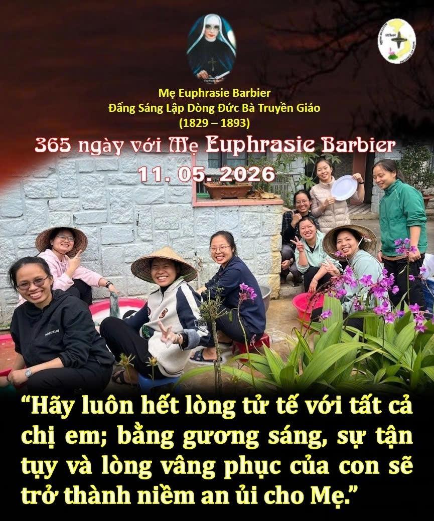 LỜI MẸ LẬP DÒNG ĐỨC BÀ TRUYỀN GIÁO 11-05