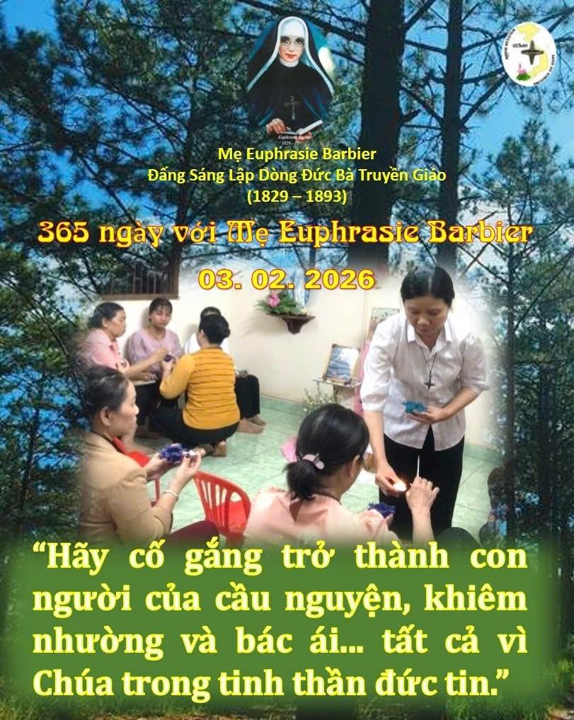 LỜI MẸ LẬP DÒNG ĐỨC BÀ TRUYỀN GIÁO 03 - 02 