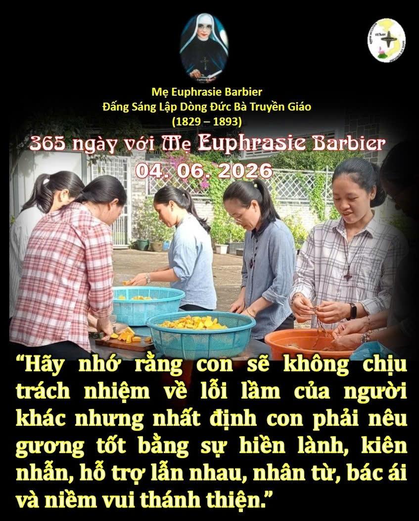 LỜI MẸ LẬP DÒNG ĐỨC BÀ TRUYỀN GIÁO 04-06