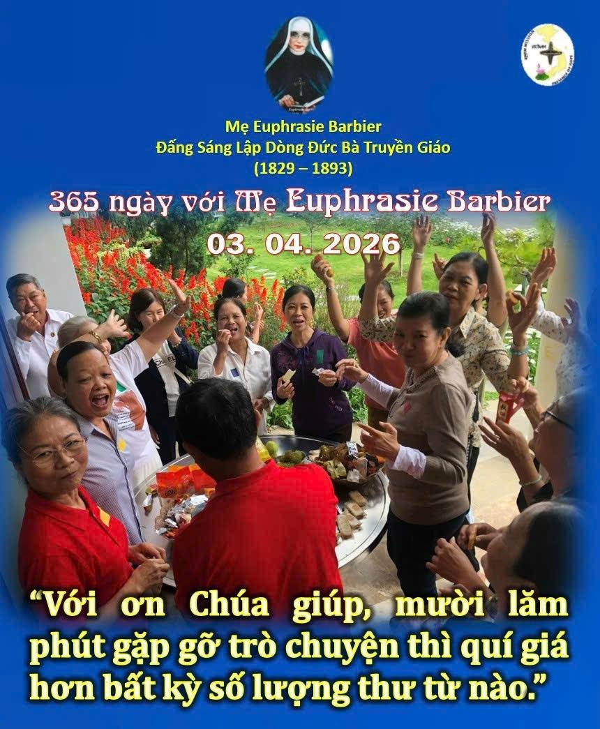 LỜI MẸ LẬP DÒNG ĐỨC BÀ TRUYỀN GIÁO 03-04