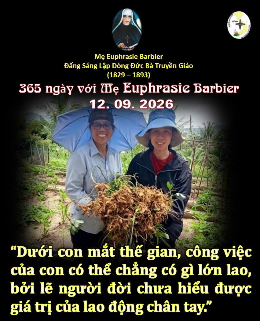 LỜI MẸ LẬP DÒNG ĐỨC BÀ TRUYỀN GIÁO 12-9