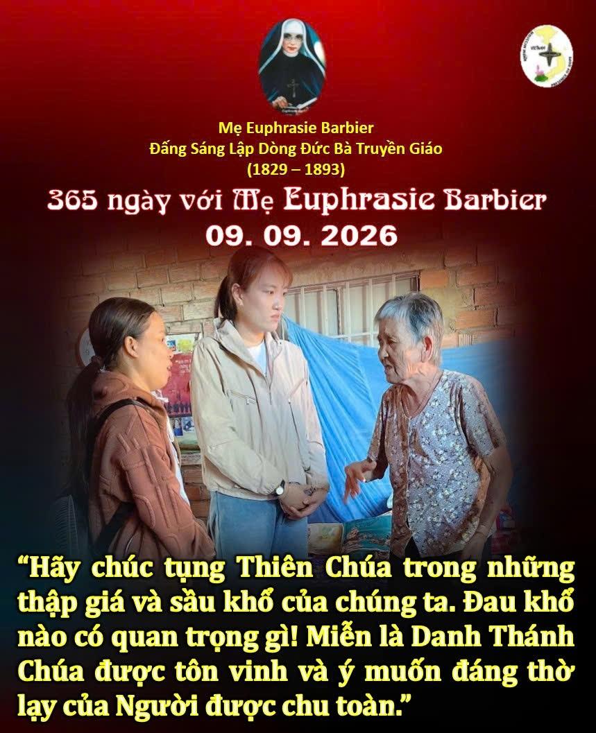 LỜI MẸ LẬP DÒNG ĐỨC BÀ TRUYỀN GIÁO 09-9