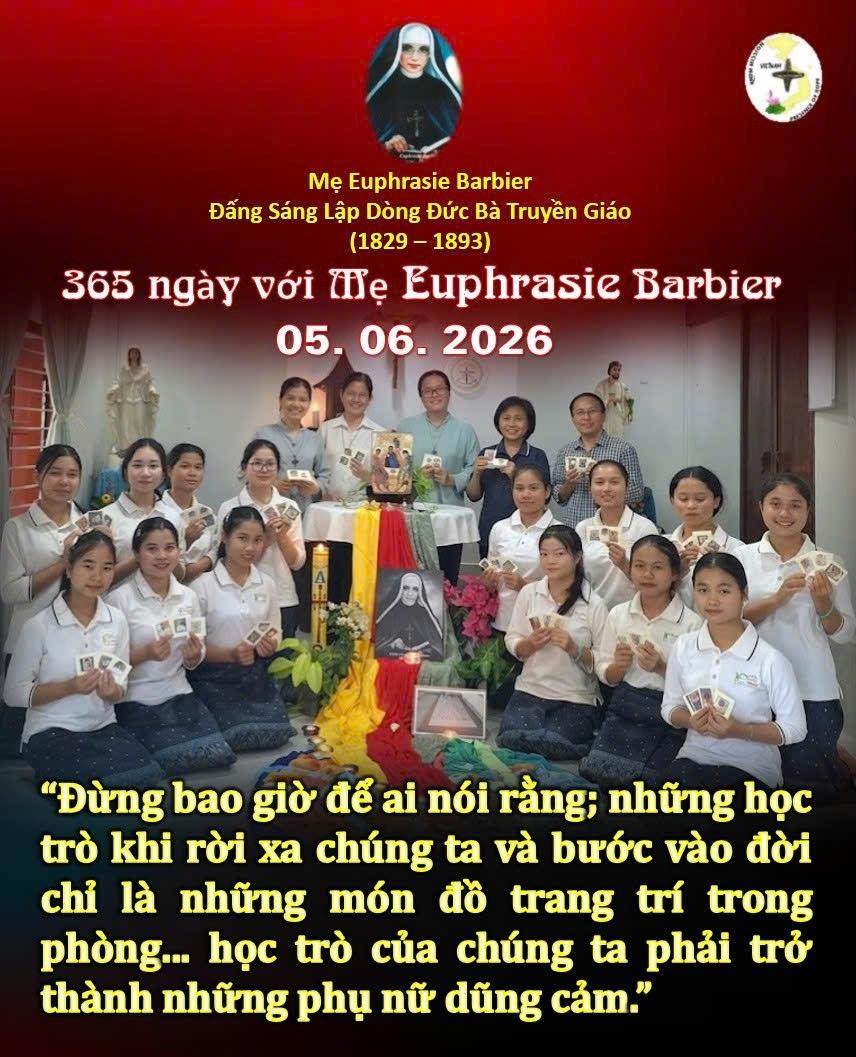 LỜI MẸ LẬP DÒNG ĐỨC BÀ TRUYỀN GIÁO 05-06