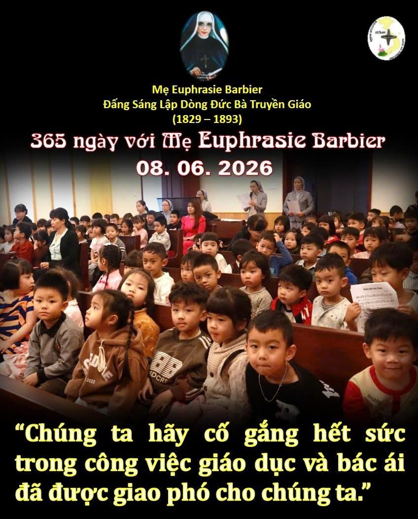 LỜI MẸ LẬP DÒNG ĐỨC BÀ TRUYỀN GIÁO 08-06