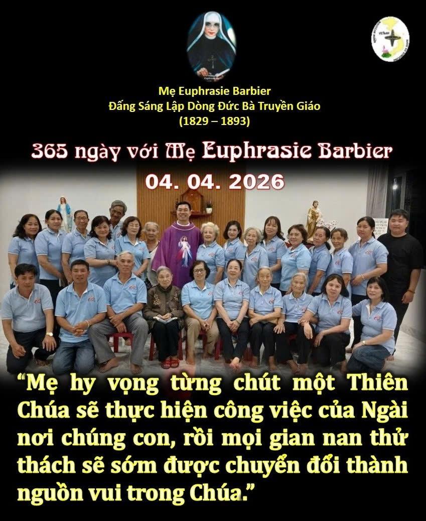 LỜI MẸ LẬP DÒNG ĐỨC BÀ TRUYỀN GIÁO 04-04