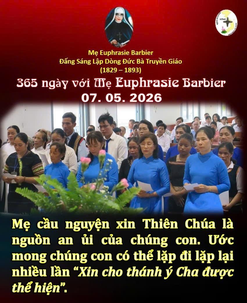 LỜI MẸ LẬP DÒNG ĐỨC BÀ TRUYỀN GIÁO 07-05