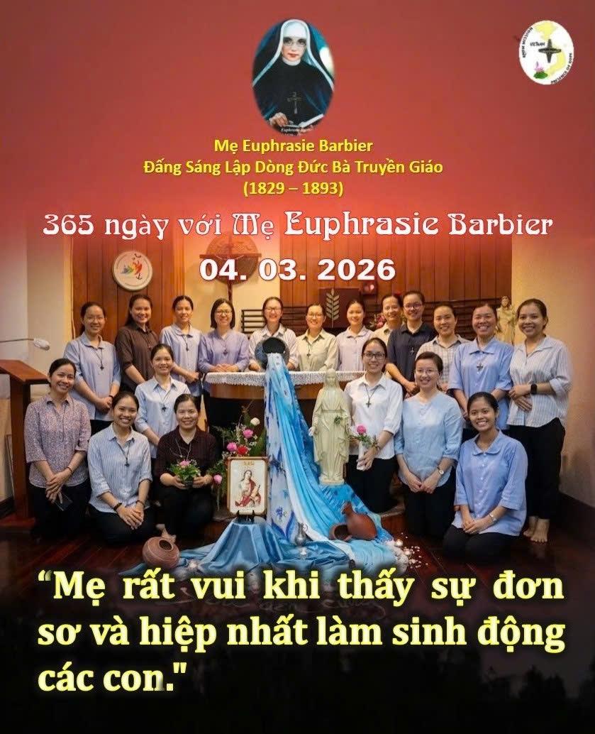 LỜI MẸ LẬP DÒNG ĐỨC BÀ TRUYỀN GIÁO 04-03 