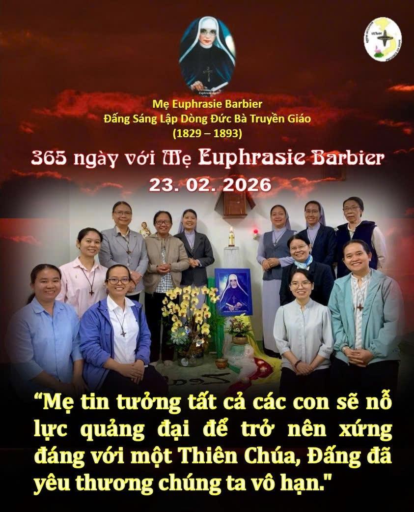 LỜI MẸ LẬP DÒNG ĐỨC BÀ TRUYỀN GIÁO 23 - 02