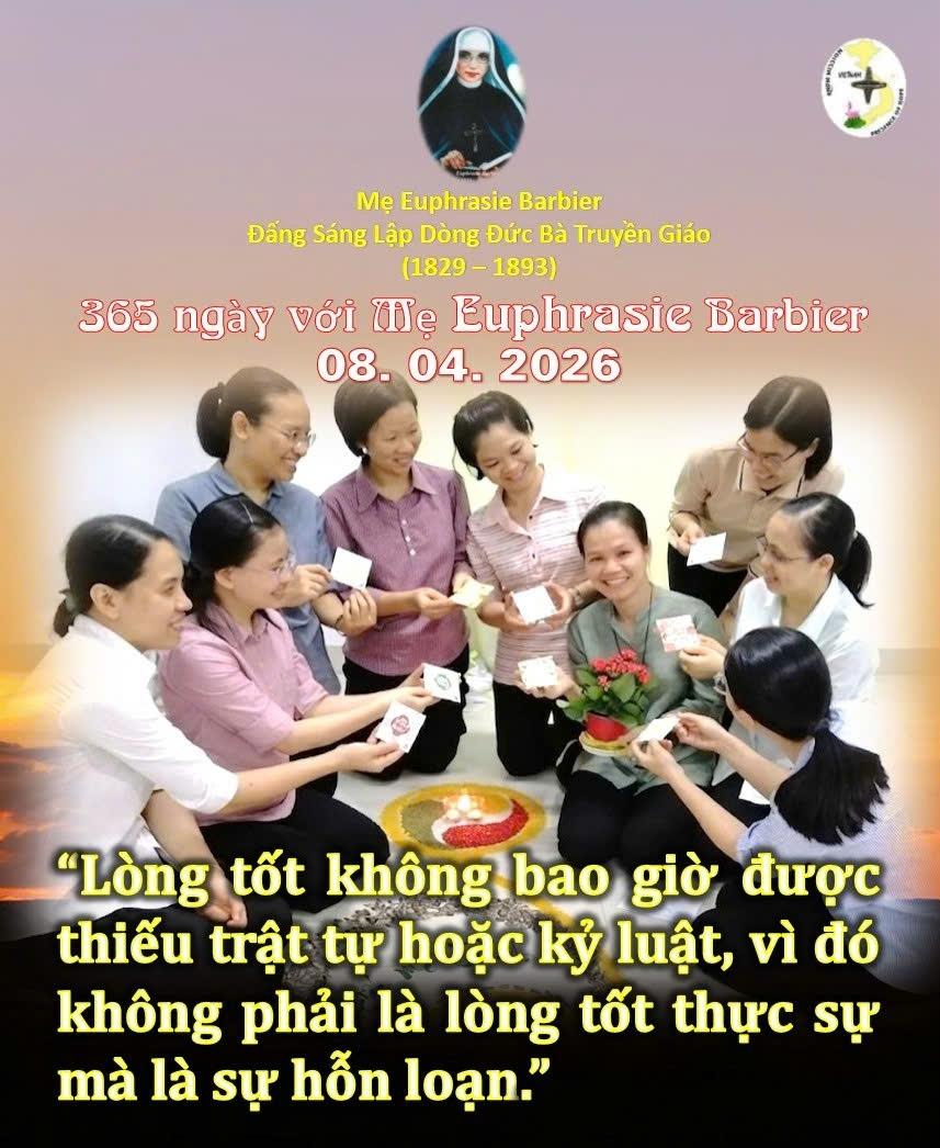 LỜI MẸ LẬP DÒNG ĐỨC BÀ TRUYỀN GIÁO 08-04