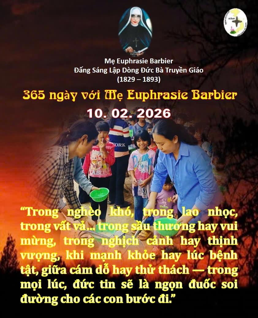 LỜI MẸ LẬP DÒNG ĐỨC BÀ TRUYỀN GIÁO 10 - 02