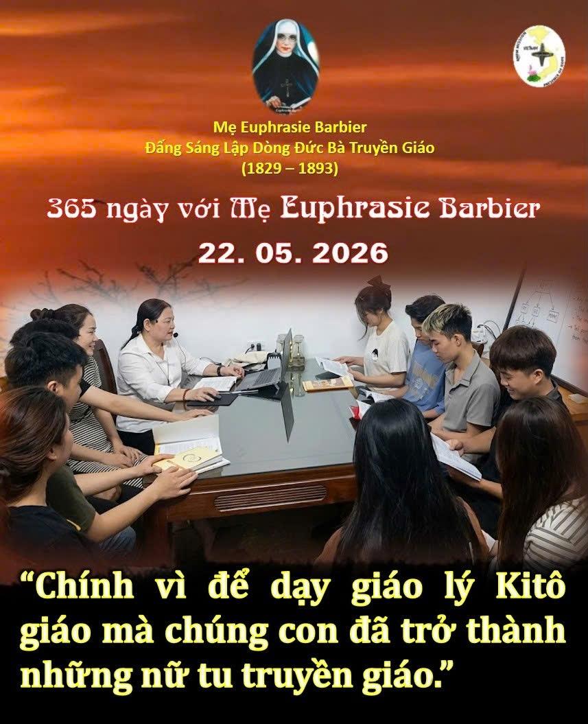 LỜI MẸ LẬP DÒNG ĐỨC BÀ TRUYỀN GIÁO 22-05
