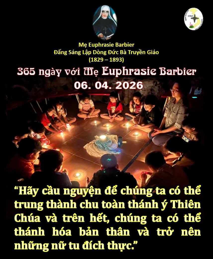 LỜI MẸ LẬP DÒNG ĐỨC BÀ TRUYỀN GIÁO 06-04