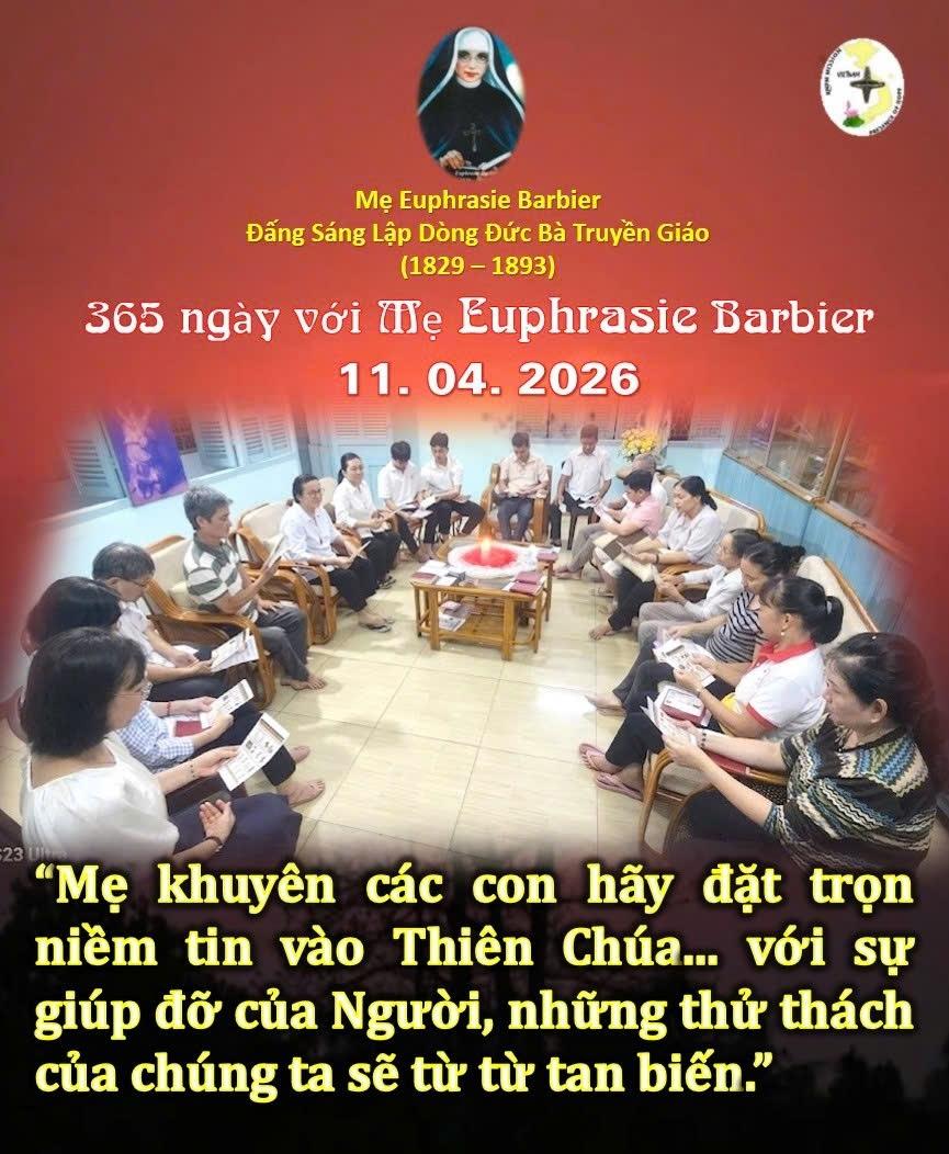 LỜI MẸ LẬP DÒNG ĐỨC BÀ TRUYỀN GIÁO 11-04