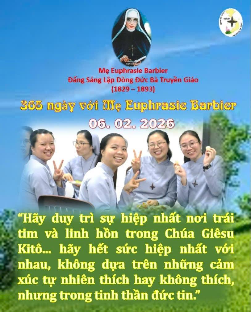 LỜI MẸ LẬP DÒNG ĐỨC BÀ TRUYỀN GIÁO 06 - 02