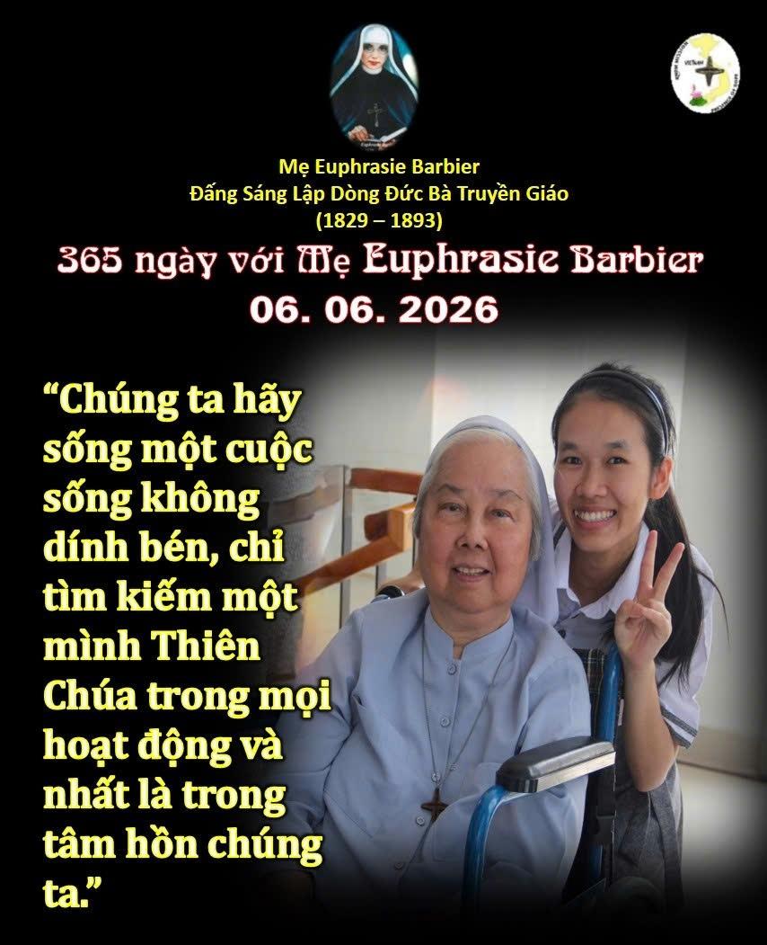 LỜI MẸ LẬP DÒNG ĐỨC BÀ TRUYỀN GIÁO 06-06