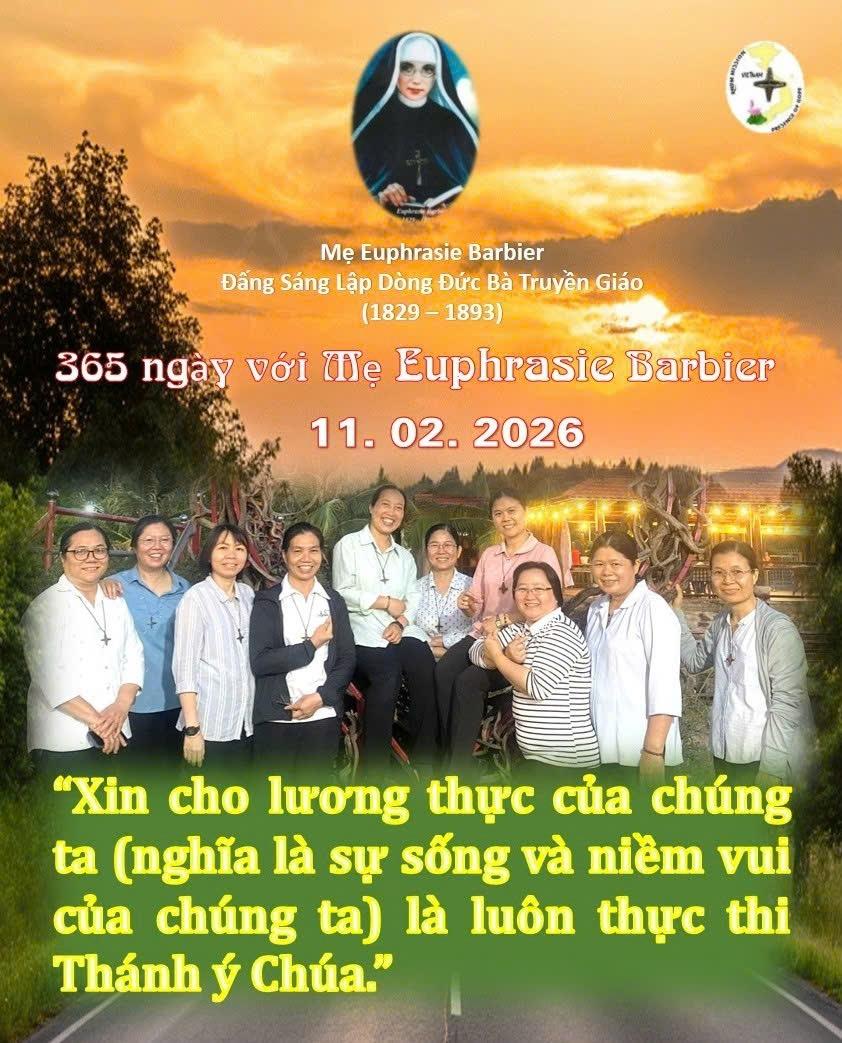 LỜI MẸ LẬP DÒNG ĐỨC BÀ TRUYỀN GIÁO 11 - 02