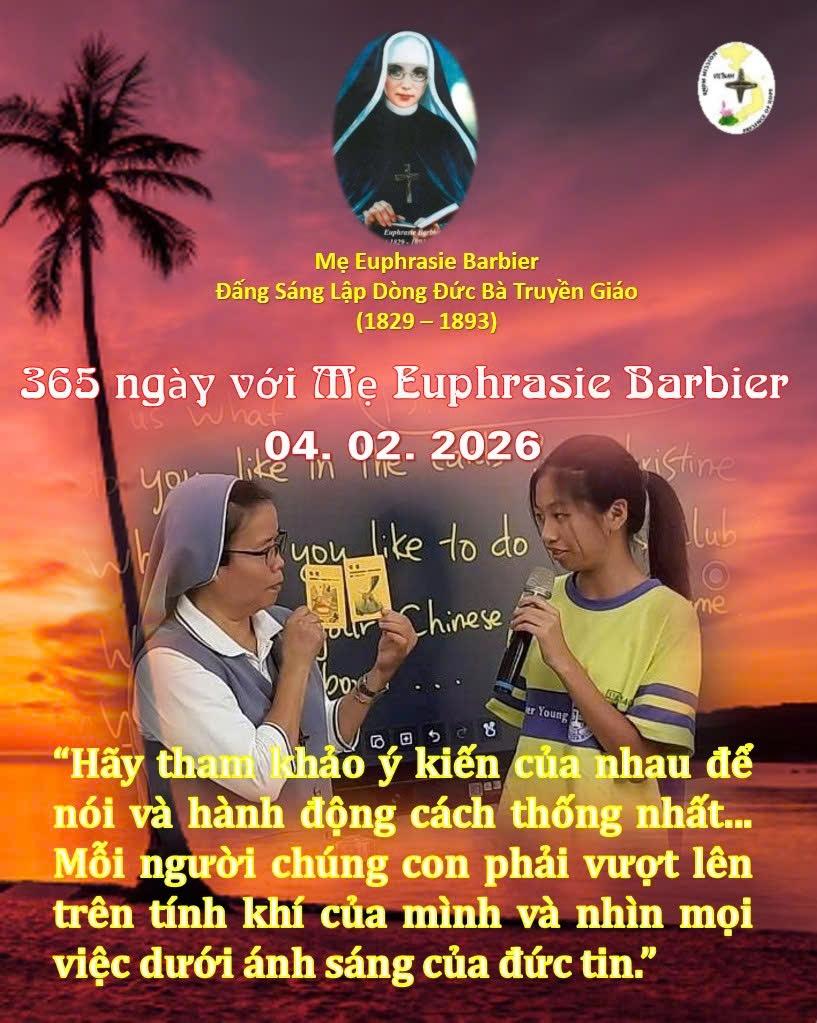 LỜI MẸ LẬP DÒNG ĐỨC BÀ TRUYỀN GIÁO 04 - 02