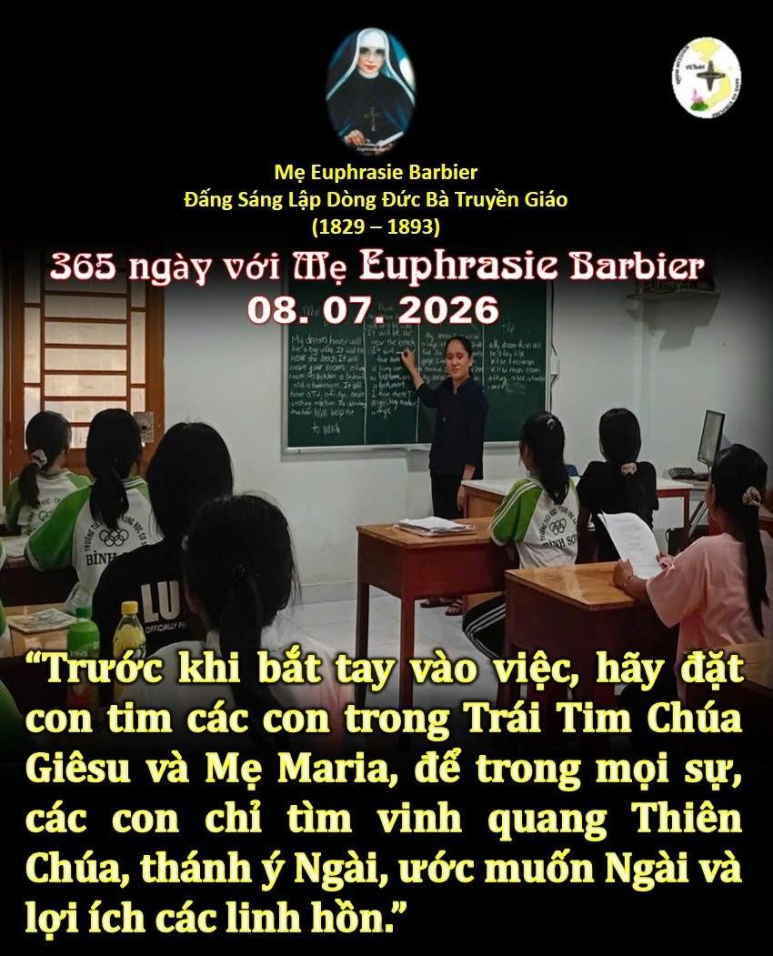 LỜI MẸ LẬP DÒNG ĐỨC BÀ TRUYỀN GIÁO 08-7