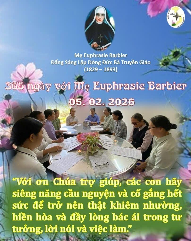 LỜI MẸ LẬP DÒNG ĐỨC BÀ TRUYỀN GIÁO 05 - 02