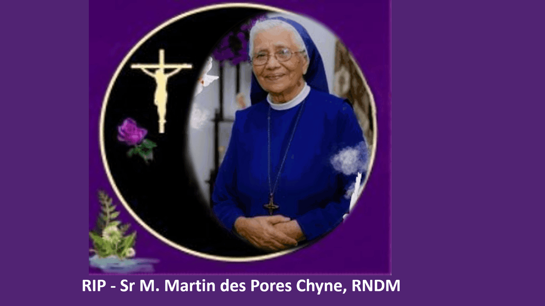 AI TÍN Sr. M. MARTIN DES PORES CHYNE, RNDM