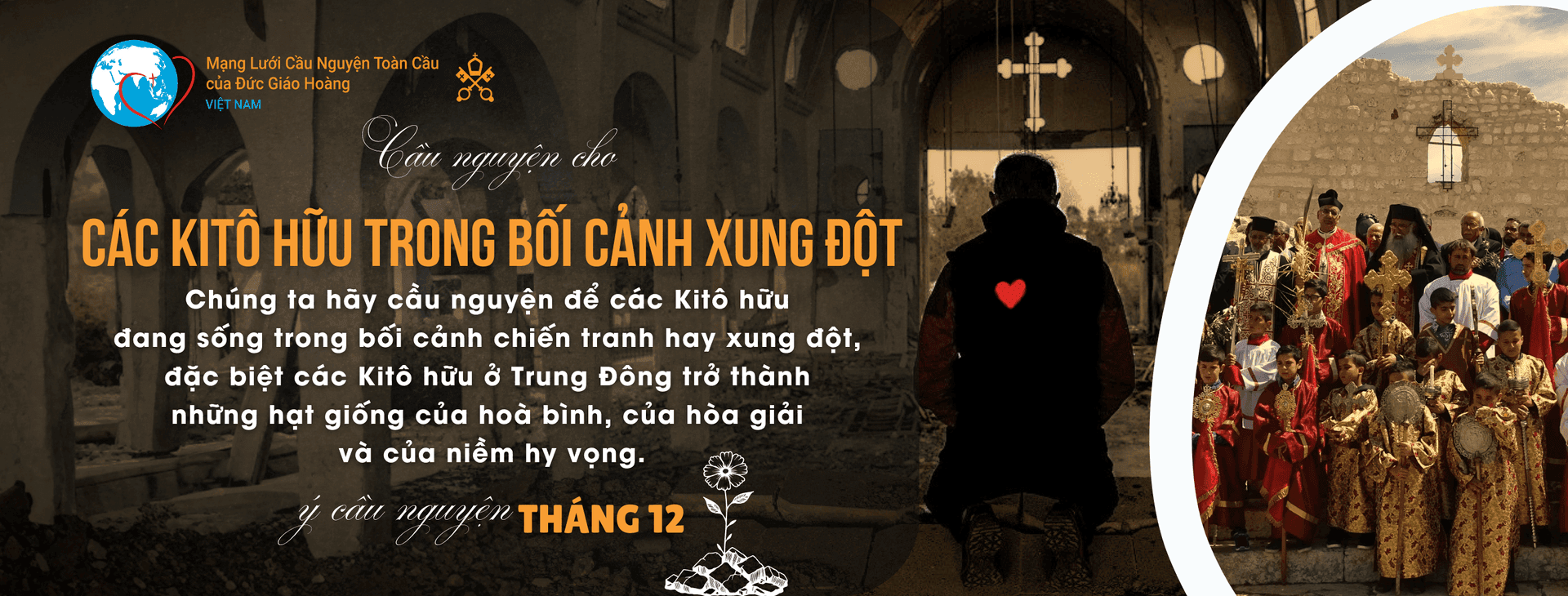 Ý CẦU NGUYỆN CỦA ĐỨC GIÁO HOÀNG - THÁNG 12/2025