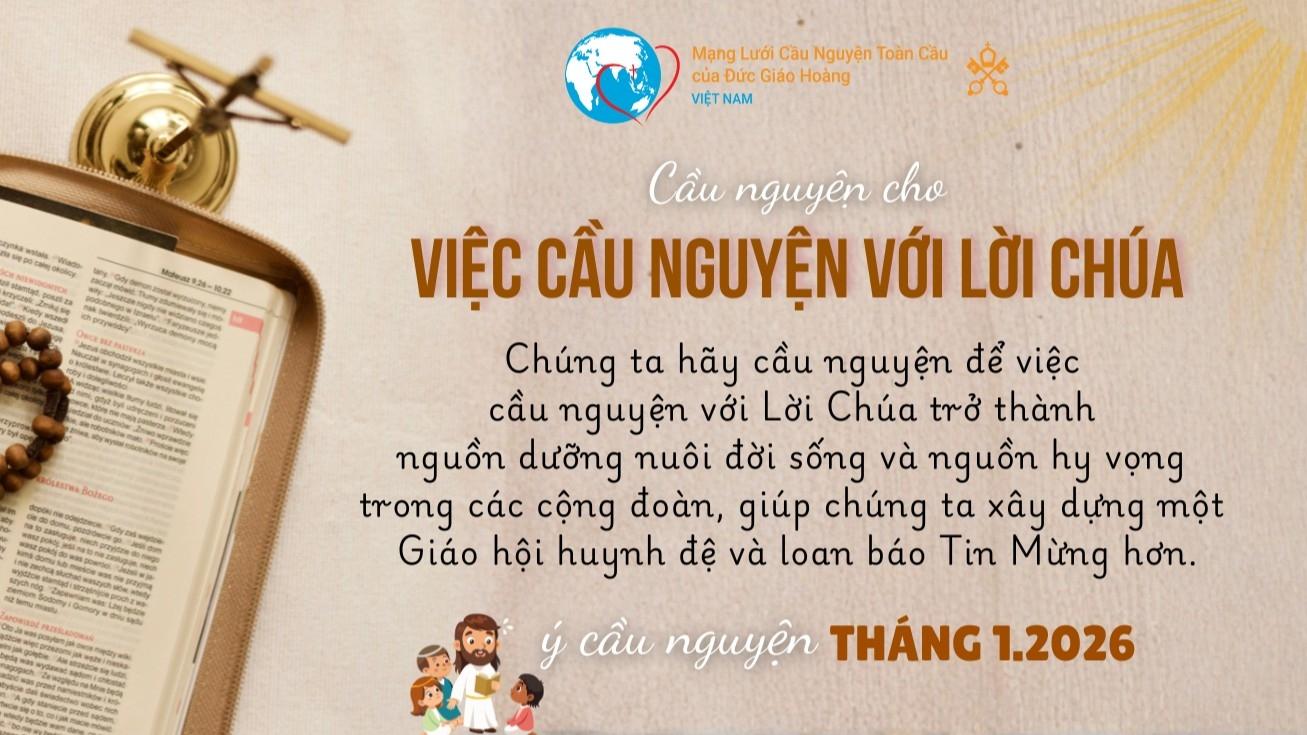 Ý CẦU NGUYỆN CỦA ĐỨC GIÁO HOÀNG - THÁNG 1/2026